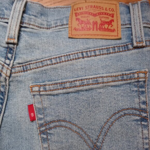 LEVI'S wedgie straight jeans (sz28) - Picture 16 of 16